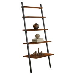 Parson 5 Tier Ladder Bookcase in Cherry