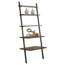 Parson 5 Tier Ladder Bookcase in Walnut