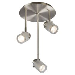 Cole 3 Light Ceiling/Wall Light in Chrome