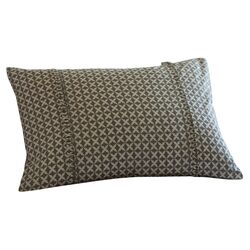 Charleston Boudoir Pillow in Grey