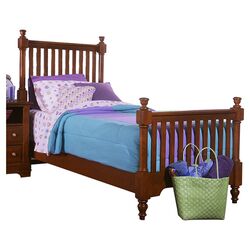 Cottage Slat Twin Bed in Cherry