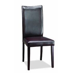 Sweden Parsons Chair in Dark Brown (Set of 2)