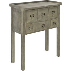 Accent Console Table in Gray