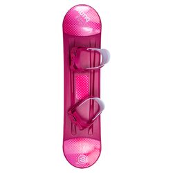 Plastic Snowboard in Pink