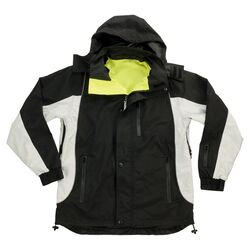 GloWear 8360 Reversible Work Jacket in Black