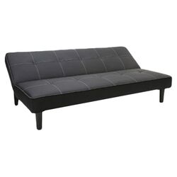 Columbus Futon & Mattress in Black