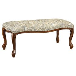 Accent Bench in Easton Place Brown Cherry