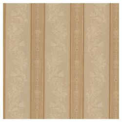 Juliette Abraham Embellished Stripe Wallpaper in Brass