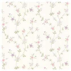 Dollhouse Deanna Trail Wallpaper in Lavender