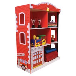 Firehouse Bookcase in Red