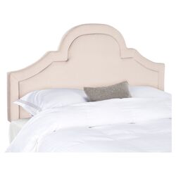 Kerstin Arched Upholstered Headboard in Taupe