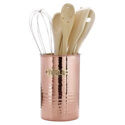 Décor 8 Piece Hammered Tool Set in Copper