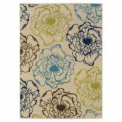 Aral Floral Ivory Rug