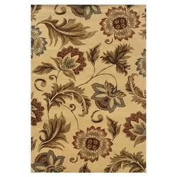 Pisani Floral Beige & Gold Rug