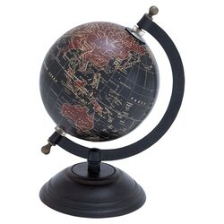 Elegant Globe in Black