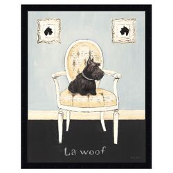 La Woof Print Art