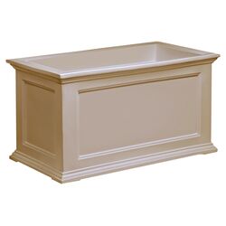 Fairfield Rectangle Patio Planter in Clay