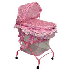 Dream 2 in 1 Bassinet to Cradle in Pink