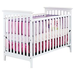 Monterey 3-in-1 Convertible Crib in Smooth Matte White
