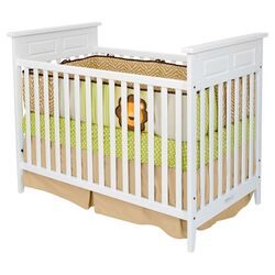 Logan Stationary Convertible Crib in White