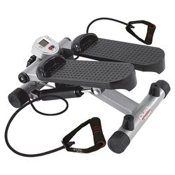 Pure Fitness Mini Stepper with Stretch Cord in Grey