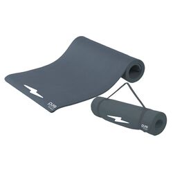 Deluxe Fitness Mat in Charcoal Grey