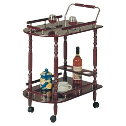 Fountain Hills Serving Cart in Cherry