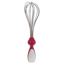 Animal House Bunny Silicone Whisk in Red