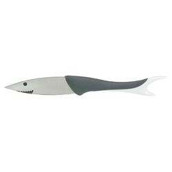 Animal House Shark Paring Knife in Grey