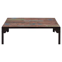 Coffee Table in Distressed Brown