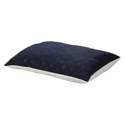 Quiet Time Dog Pillow in Navy Blue