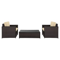 Palm Harbor 3 Piece Seating Group in Brown & Khaki III