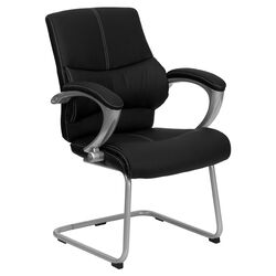 Executive Guest Side Chair in Black