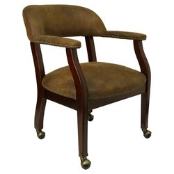 Luxurious Conference Chair in Bomber Brown