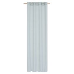 Karma Curtain Panel in Oyster Grey (Set of 2)