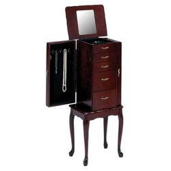 Jewelry Armoire in Cherry