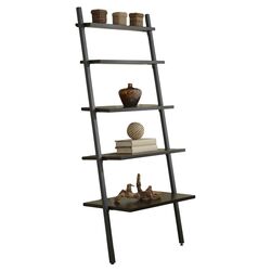 Parsons 5 Tier Ladder Bookcase in Espresso