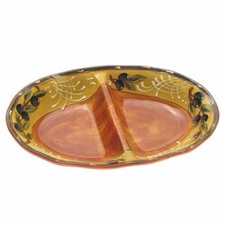 French Olives Serving Dish in Mustard