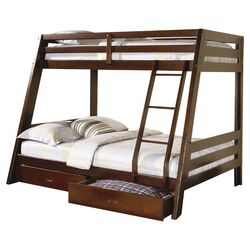 Nantucket Twin Over Twin Bunk Bed & Trundle in White