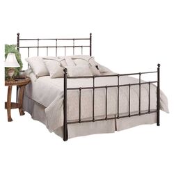 Providence Metal Bed in Bronze