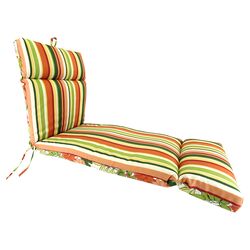Negril Reversible Chaise Lounge Cushion in Mango