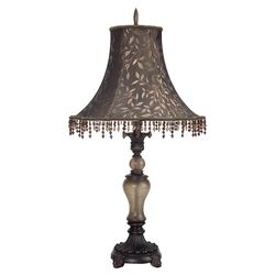 Traditional Table Lamp in Antique Bronze