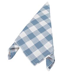 Gingham Check Napkin in Blue (Set of 4)