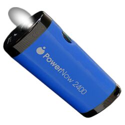 PowerNow Buddy Rechargeable Portable PowerBank in Blue