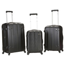 Sonic 3 Piece Luggage Set in Black Sonic 3 Piece Luggage Set in Black