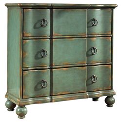 Pandia 3 Drawer Chest in Weathered Blue