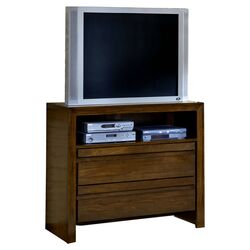 Element 2 Drawer Media Chest in Chocolate Brown