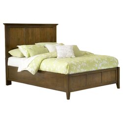Paragon King Panel Bed in Truffle
