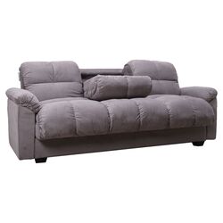 Phila Covertible Sleeper Sofa in Gray