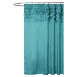 Lillian Shower Curtain in Turquoise